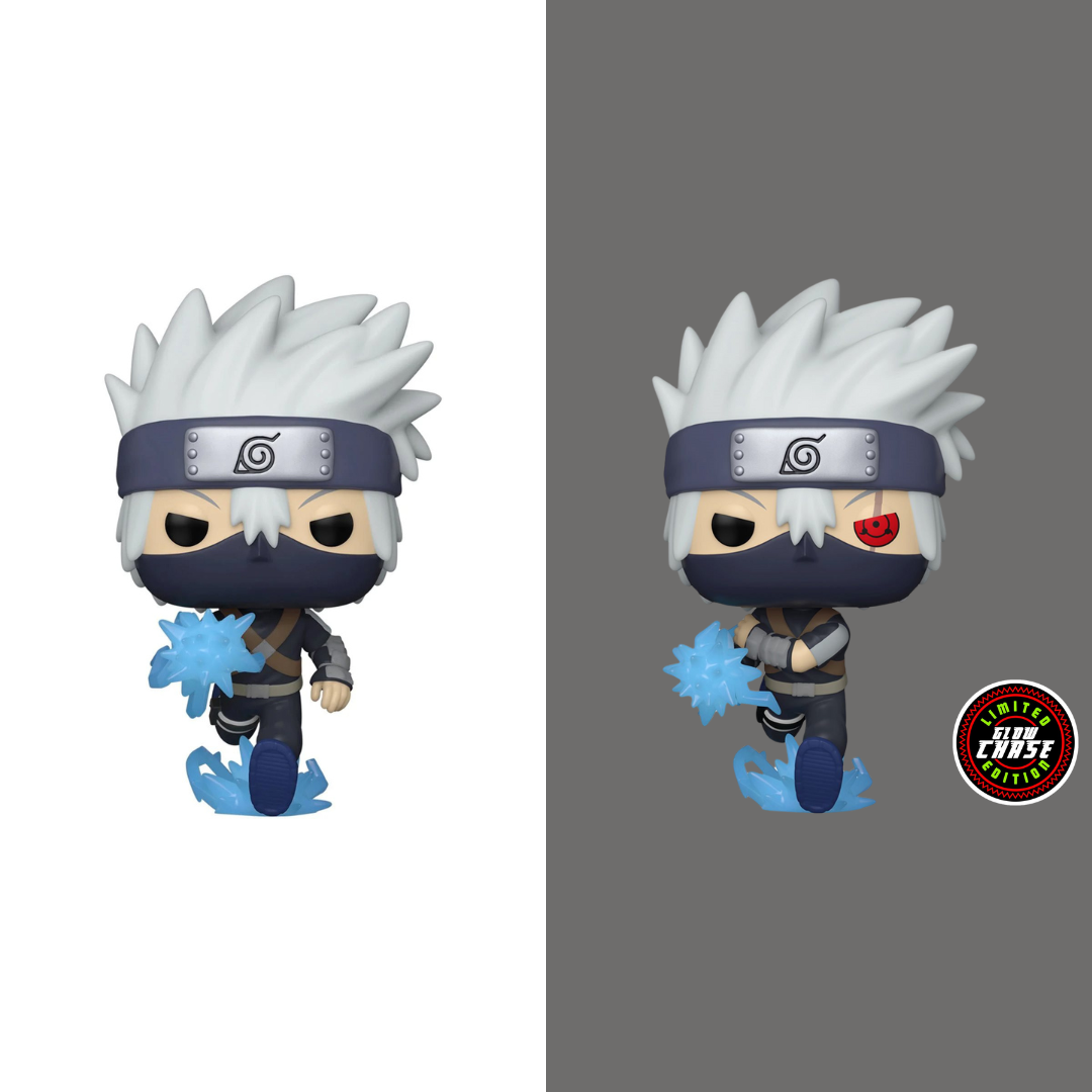 Funko Pop cheapest Naruto Kakashi Hatake Glow Chase AAA Anime Exclusive Limited Edition