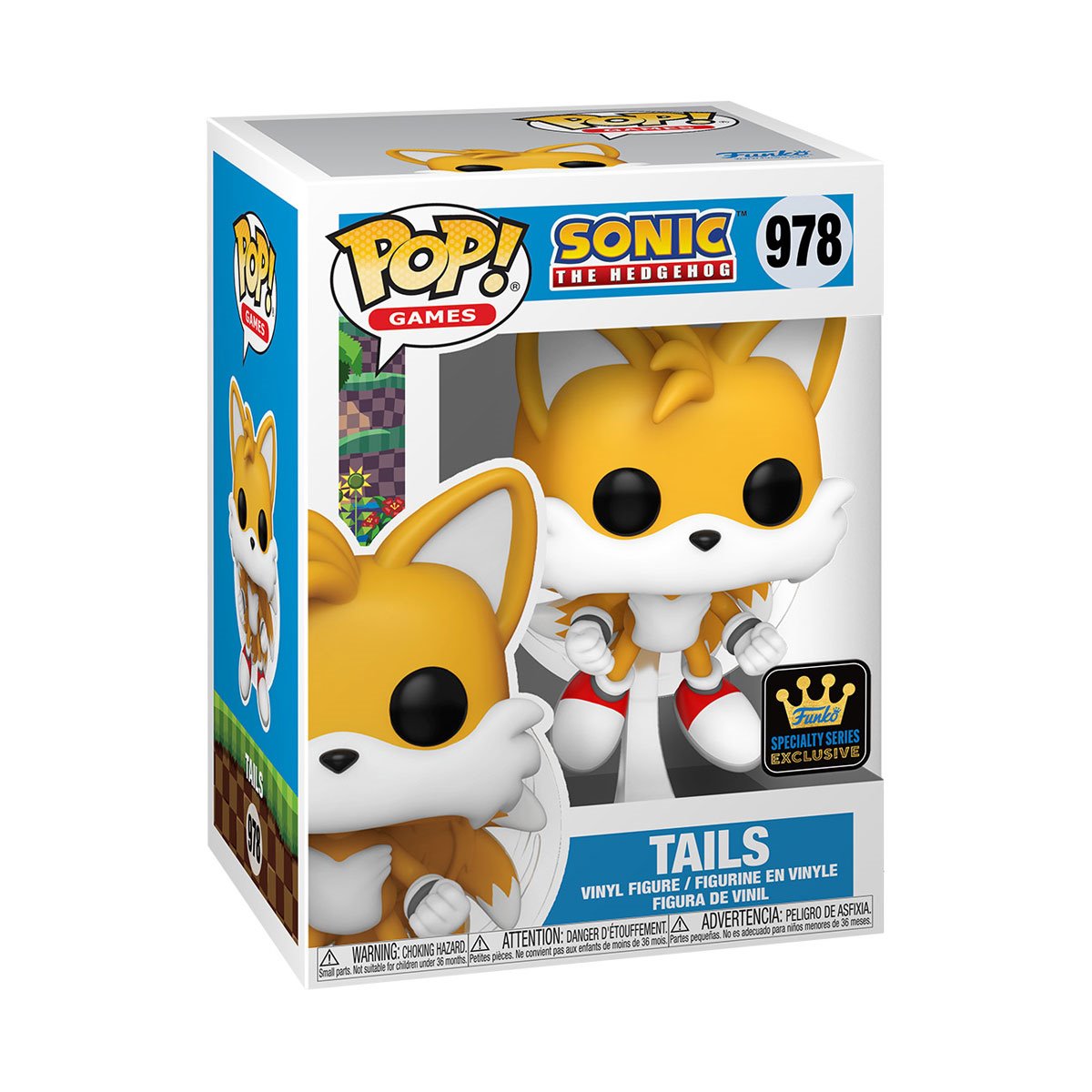 POP! Games: Sonic The Hedgehog - Tails #978 (Funko Specialty Series Exclusive) || PRE-ORDER