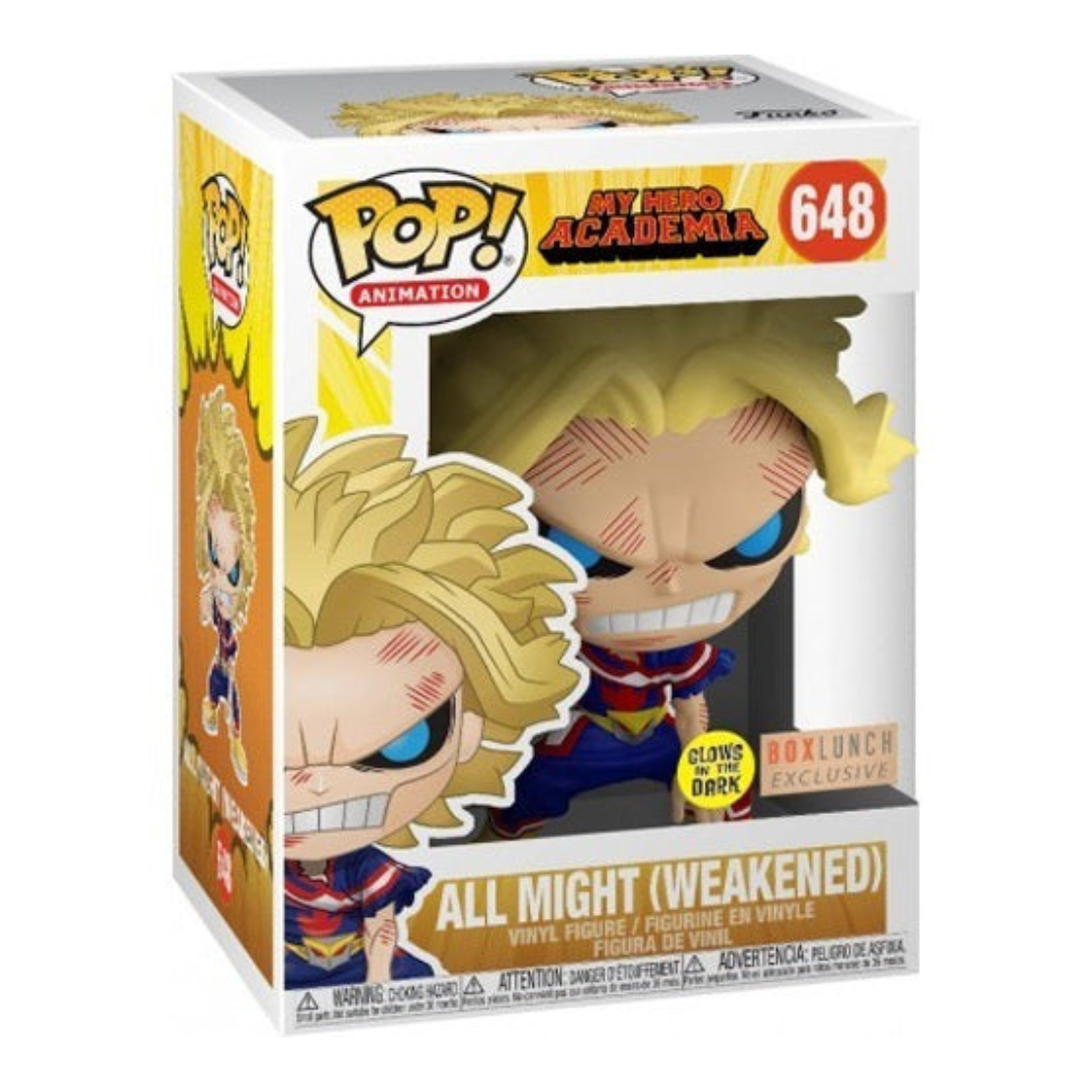 POP! Animation: My Hero Academia - All Might (Weakened) #648 (BoxLunch Exclusive)