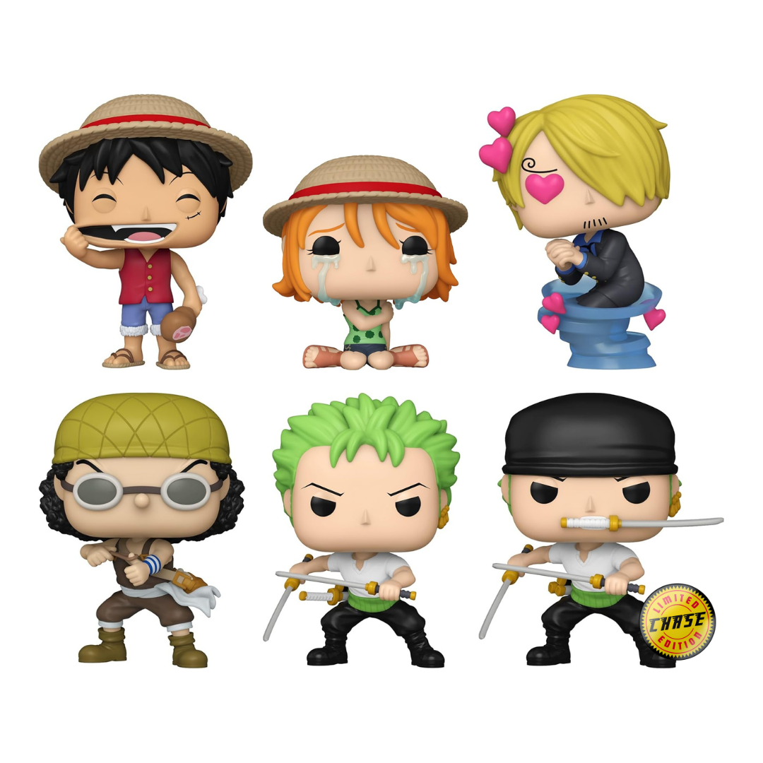 POP! Animation: One Piece - Wave 9 Bundle (Commons + Chase) || PRE-ORDER