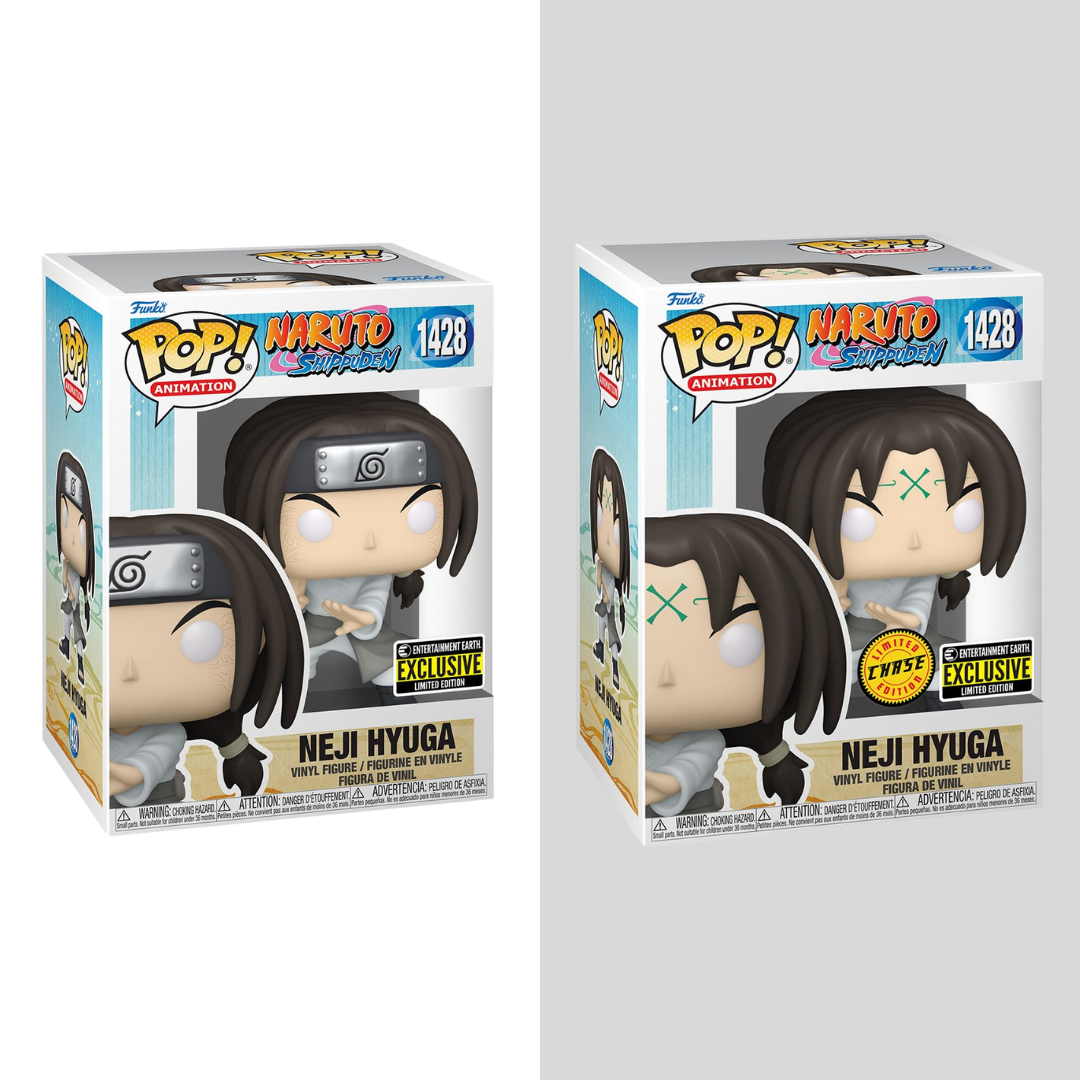 POP! Animation: Naruto Shippuden - Neji Hyuga #1428 (EE Exclusive) Bundle