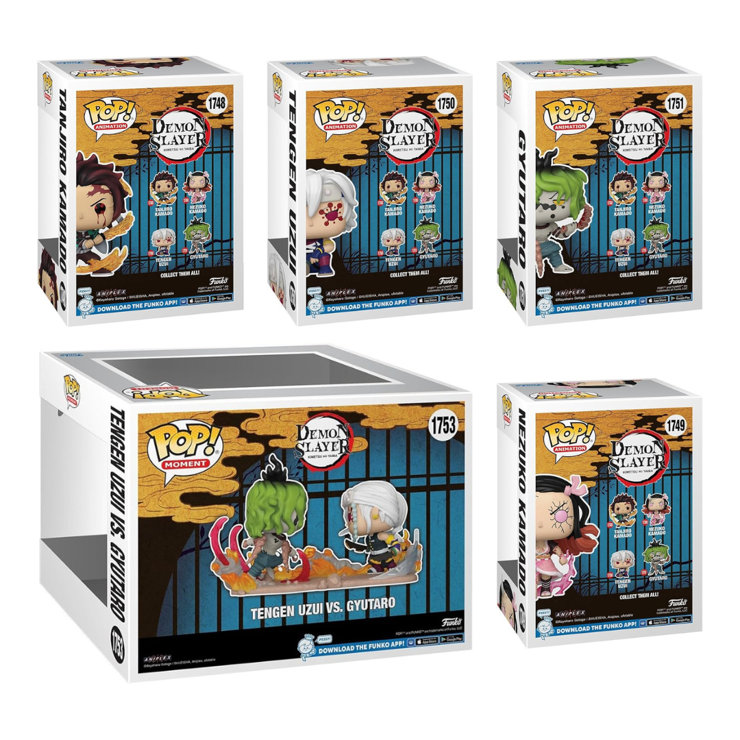 POP! Animation: Demon Slayer - Wave 6 Bundle + Moment || PRE-ORDER