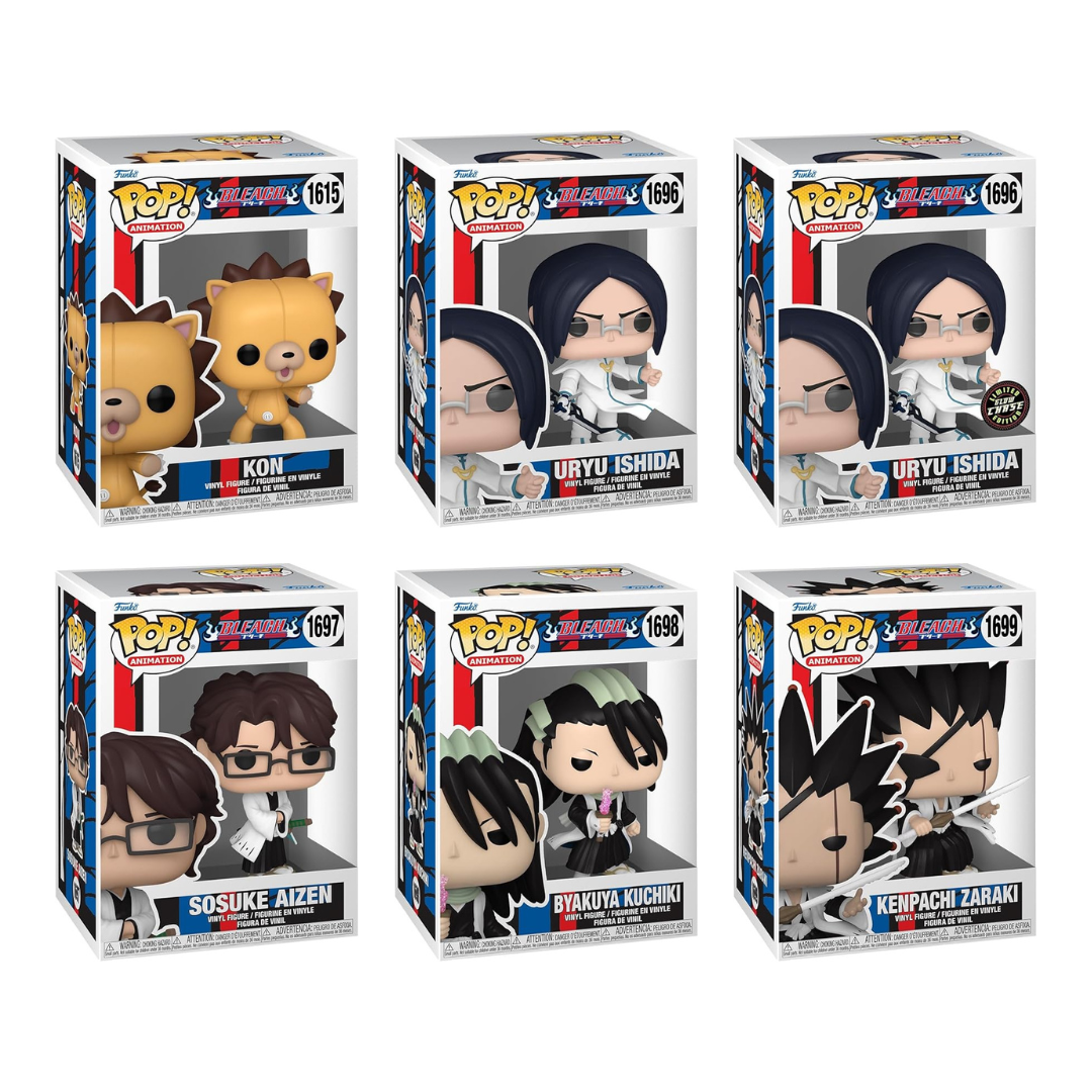 POP! Animation: Bleach - Wave 5 Bundle (Commons + Chase) || PRE-ORDER