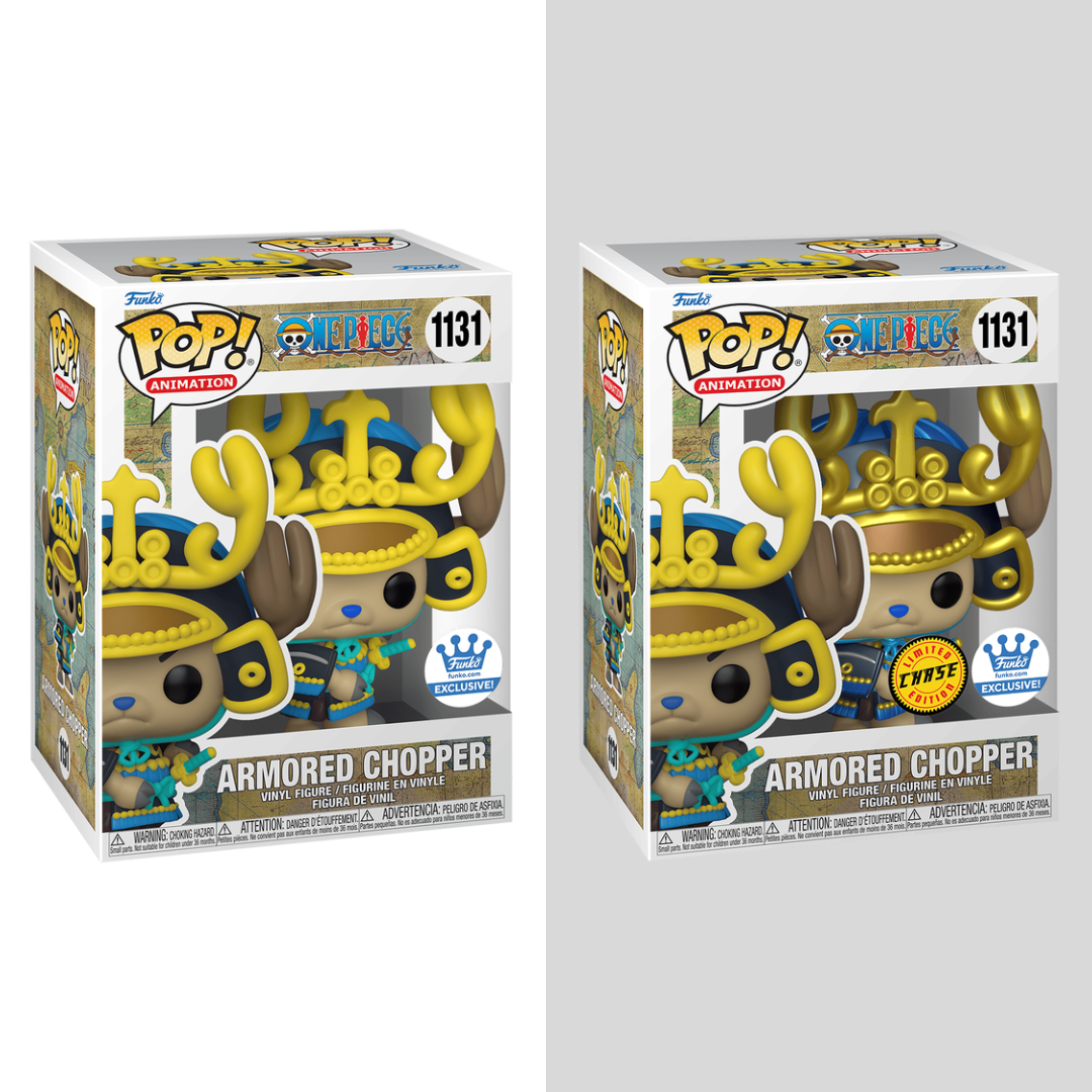 POP! Animation: One Piece - Armored Chopper #1131 (Funko Shop Exclusive) Bundle