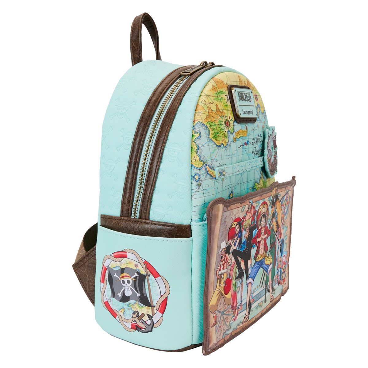 Loungefly: One Piece - Gang Map Mini Backpack || PRE-ORDER
