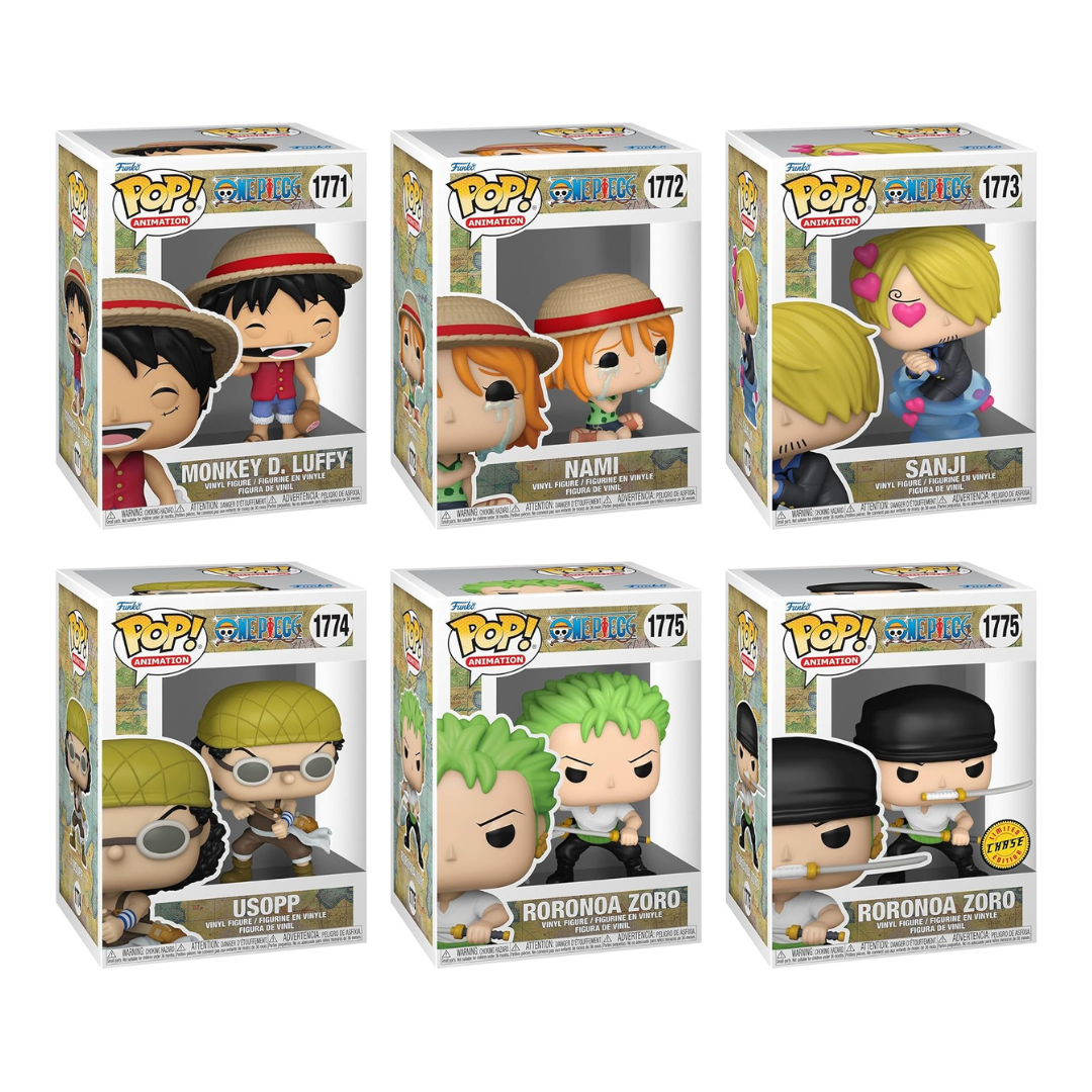 POP! Animation: One Piece - Wave 9 Bundle (Commons + Chase) || PRE-ORDER