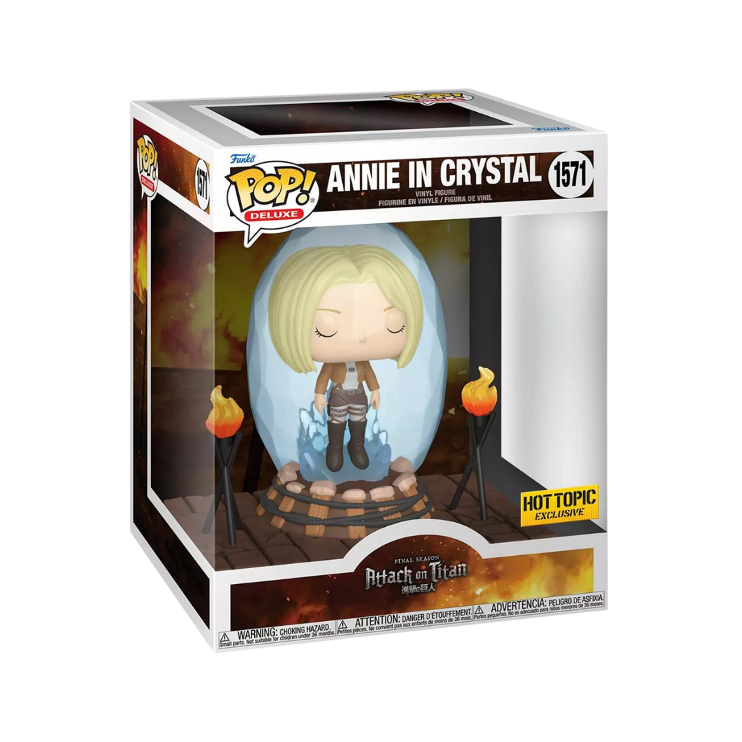 POP! Deluxe: Attack on Titan -  Annie in Crystal #1571 (Hot Topic Exclusive)
