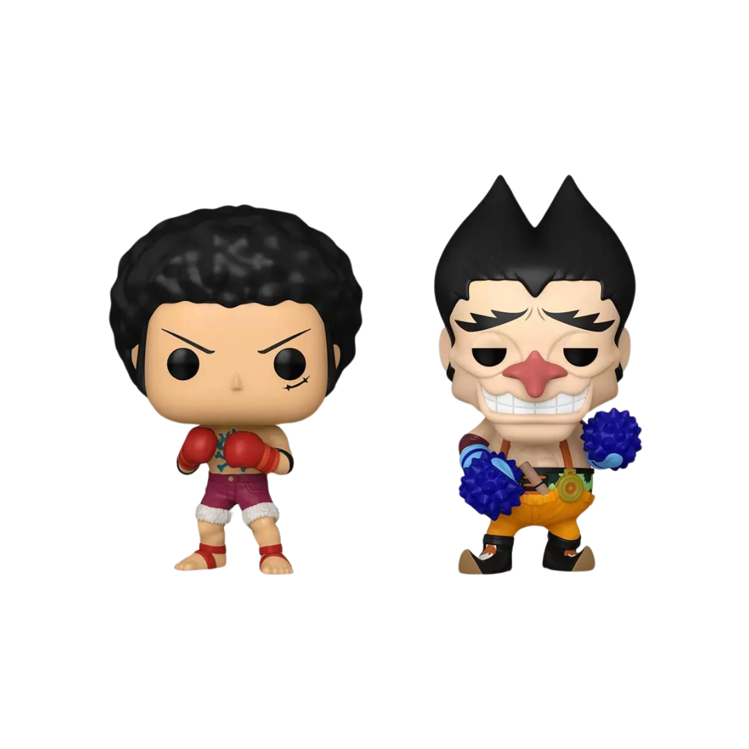 POP! Animation: One Piece - Luffy & Foxy 2 Pack (Hot Topic Exclusive)