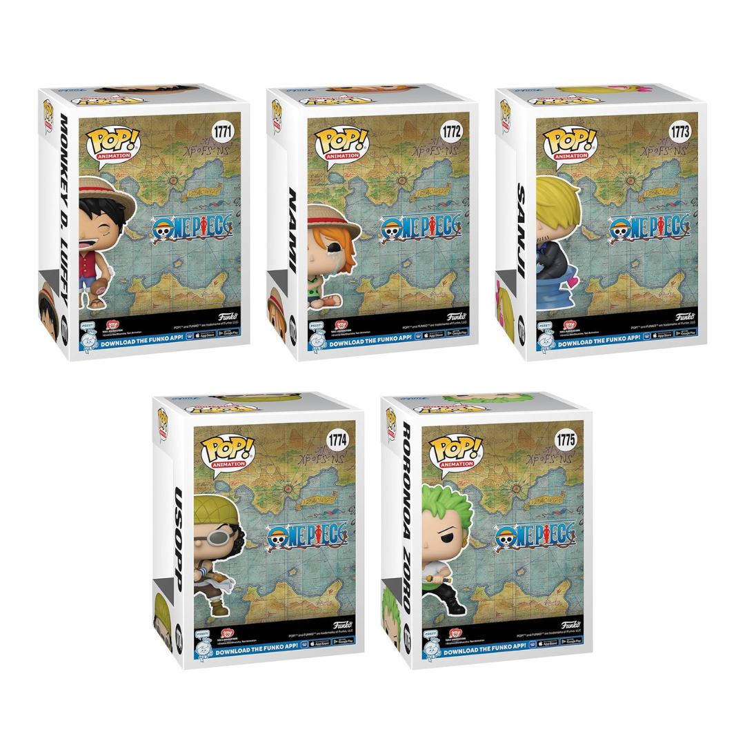 POP! Animation: One Piece - Wave 9 Bundle (Commons) || PRE-ORDER