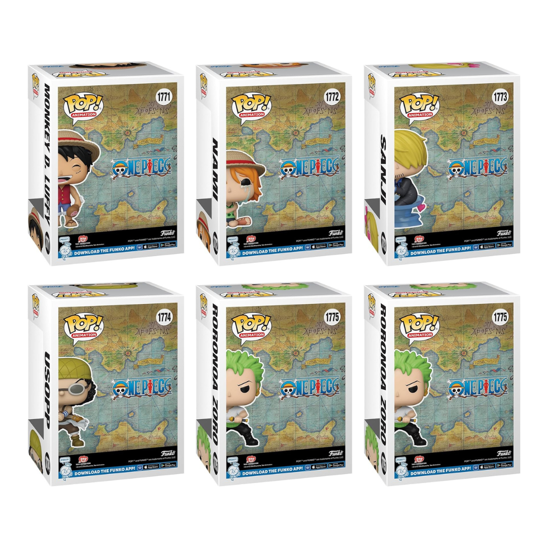 POP! Animation: One Piece - Wave 9 Bundle (Commons + Chase) || PRE-ORDER