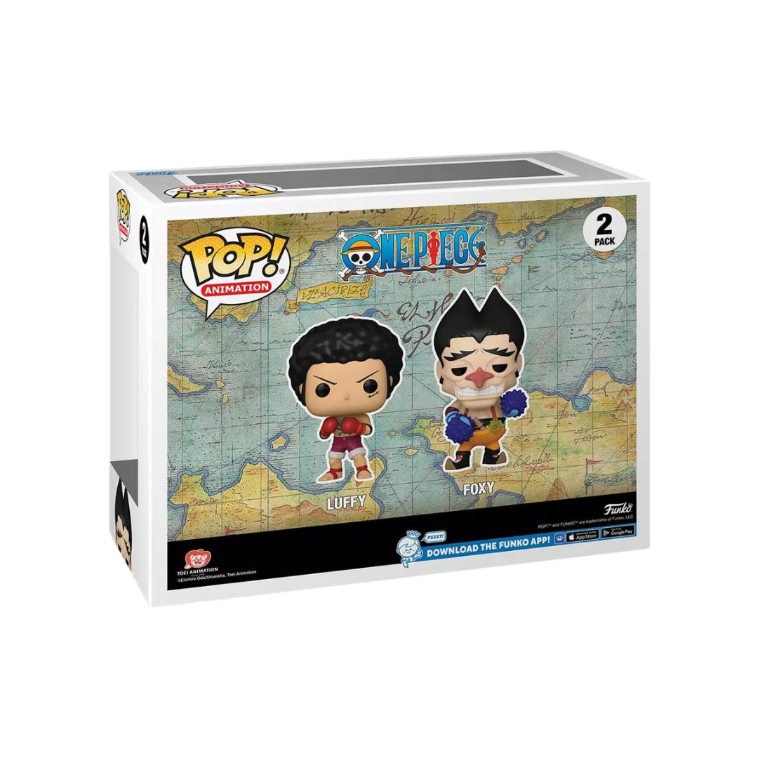 POP! Animation: One Piece - Luffy & Foxy 2 Pack Chase (Hot Topic Exclusive)