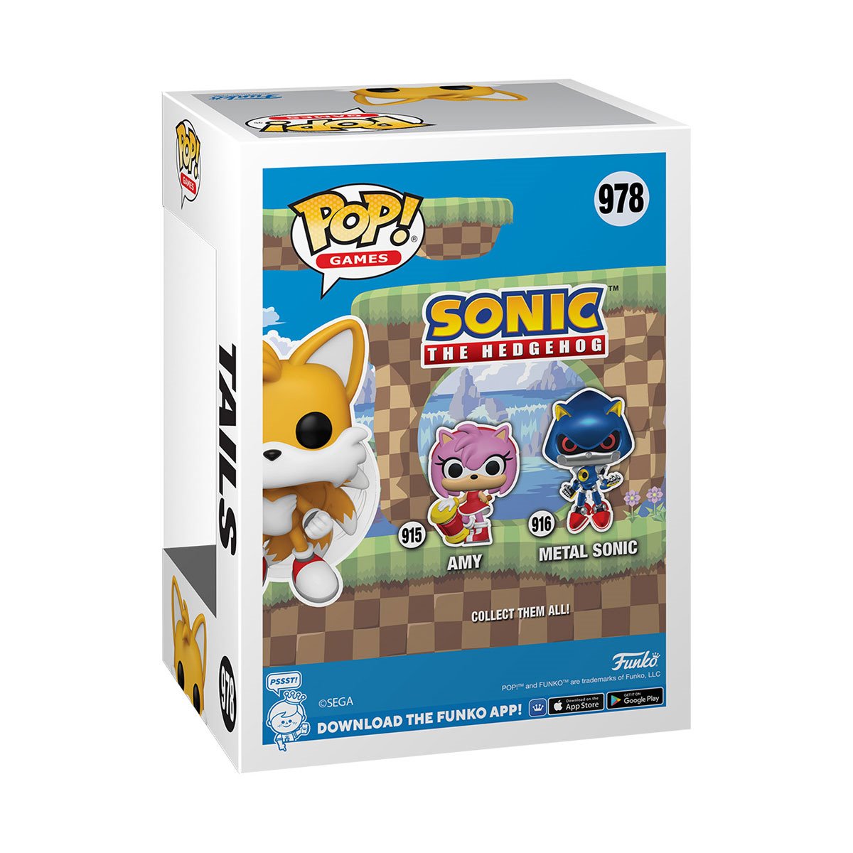POP! Games: Sonic The Hedgehog - Tails #978 (Funko Specialty Series Exclusive) || PRE-ORDER