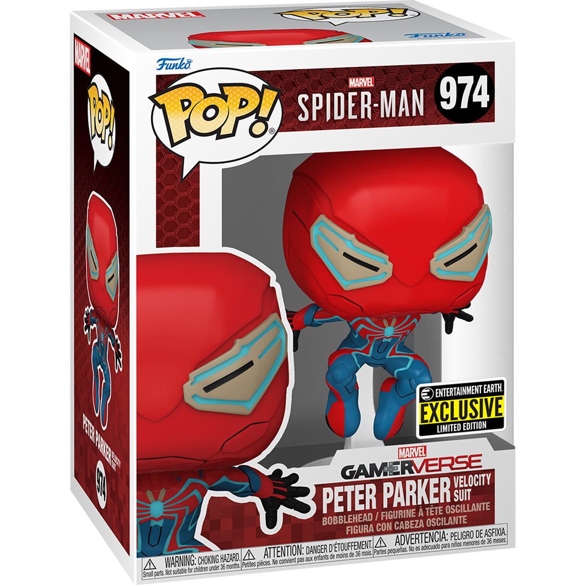 POP!: Spider-Man - Peter Parker Velocity Suit #974 (EE Exclusive)