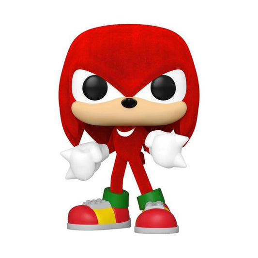 POP! Games: Sonic The Hedgehog - Knuckles (Flocked) #854 (TargetCon 2022)