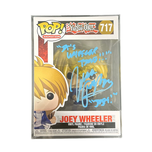 Autograph: Yu-Gi-Oh! - Joey Wheeler #717 signed by Wayne Grayson (JSA Certified)