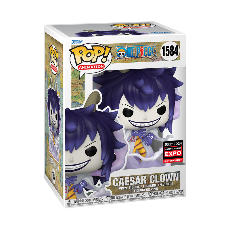 POP! Animation: One Piece - Caesar Clown #1584 (2024 Entertainment Expo)