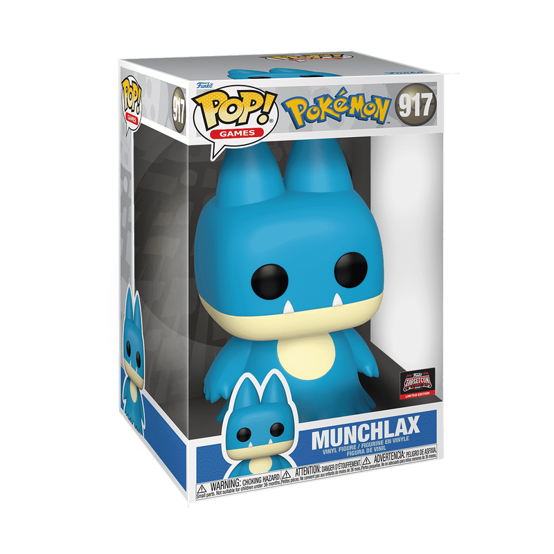 POP! Games: Pokémon - Munchlax (Jumbo) #917 (TargetCon 2023 Exclusive)