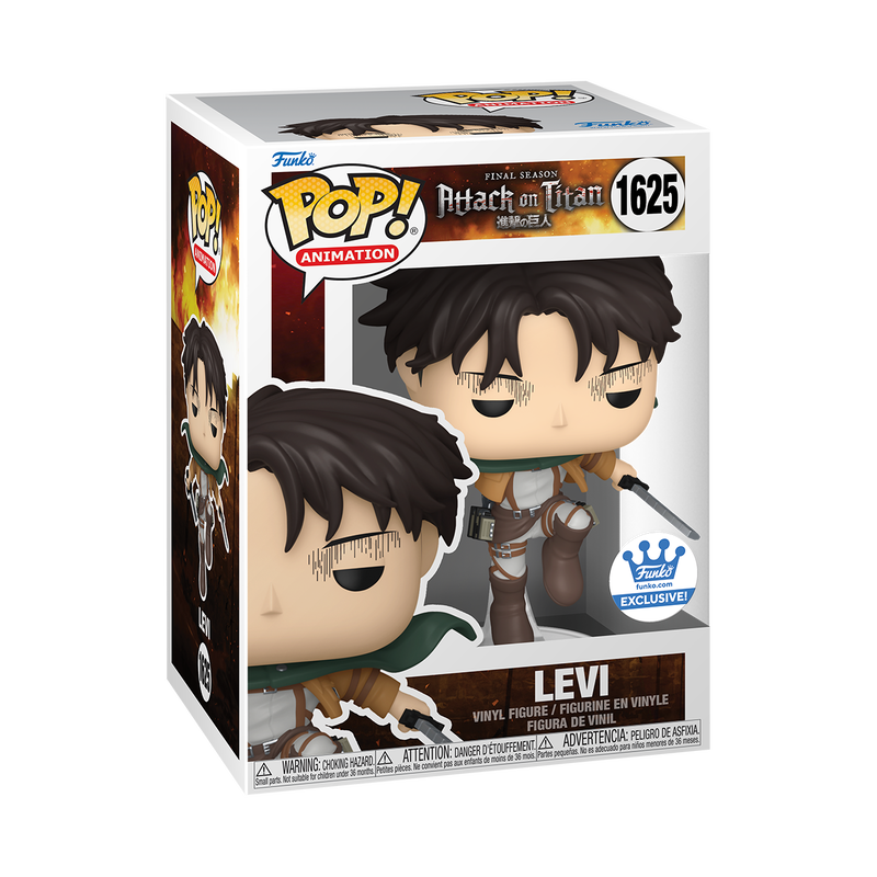 POP! Animation: Attack on Titan - Levi #1625 (Funko Shop Exclusive)