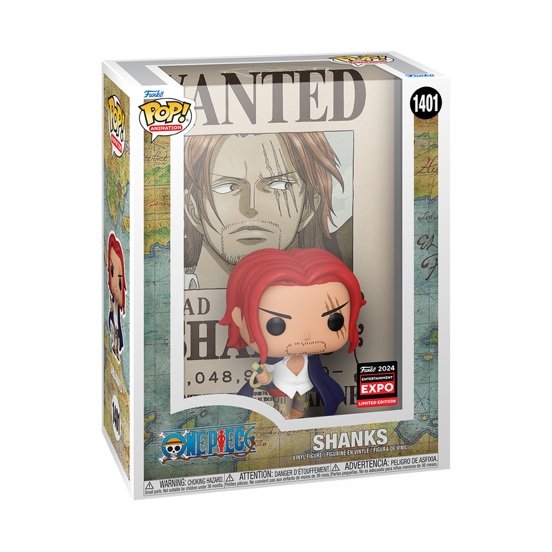 POP! Animation: One Piece - Shanks #1401 (2024 Entertainment Expo)