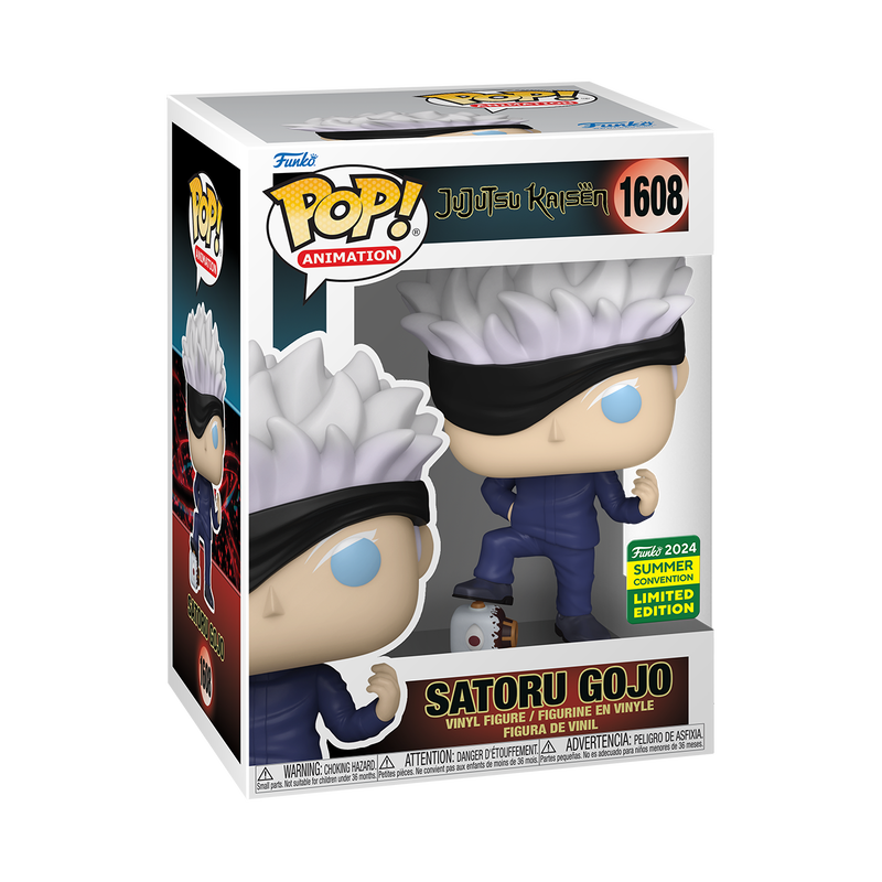 POP! Animation: Saturo Gojo #1608 (Summer 2024 Convention)