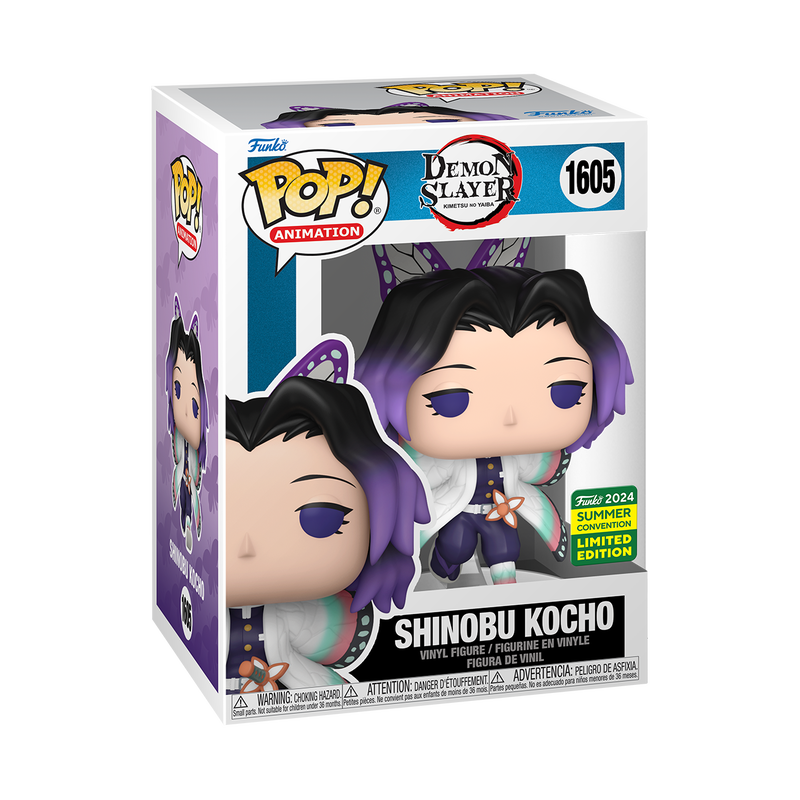 POP! Animation: Demon Slayer - Shinobu Kocho #1605 (Summer 2024 Convention)