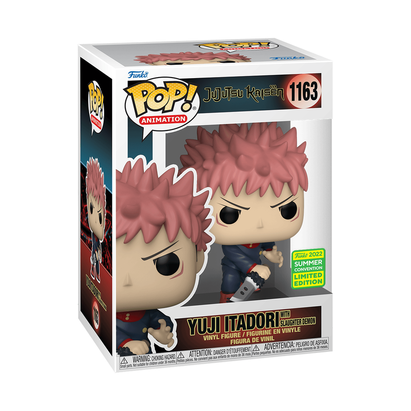 POP! Animation: Jujutsu Kaisen - Yuji Itadori #1163 (Summer 2022 Convention)