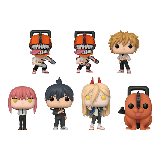 POP! Animation: Chainsaw Man - Wave 1 Bundle (Common + Chase) || PRE-ORDER