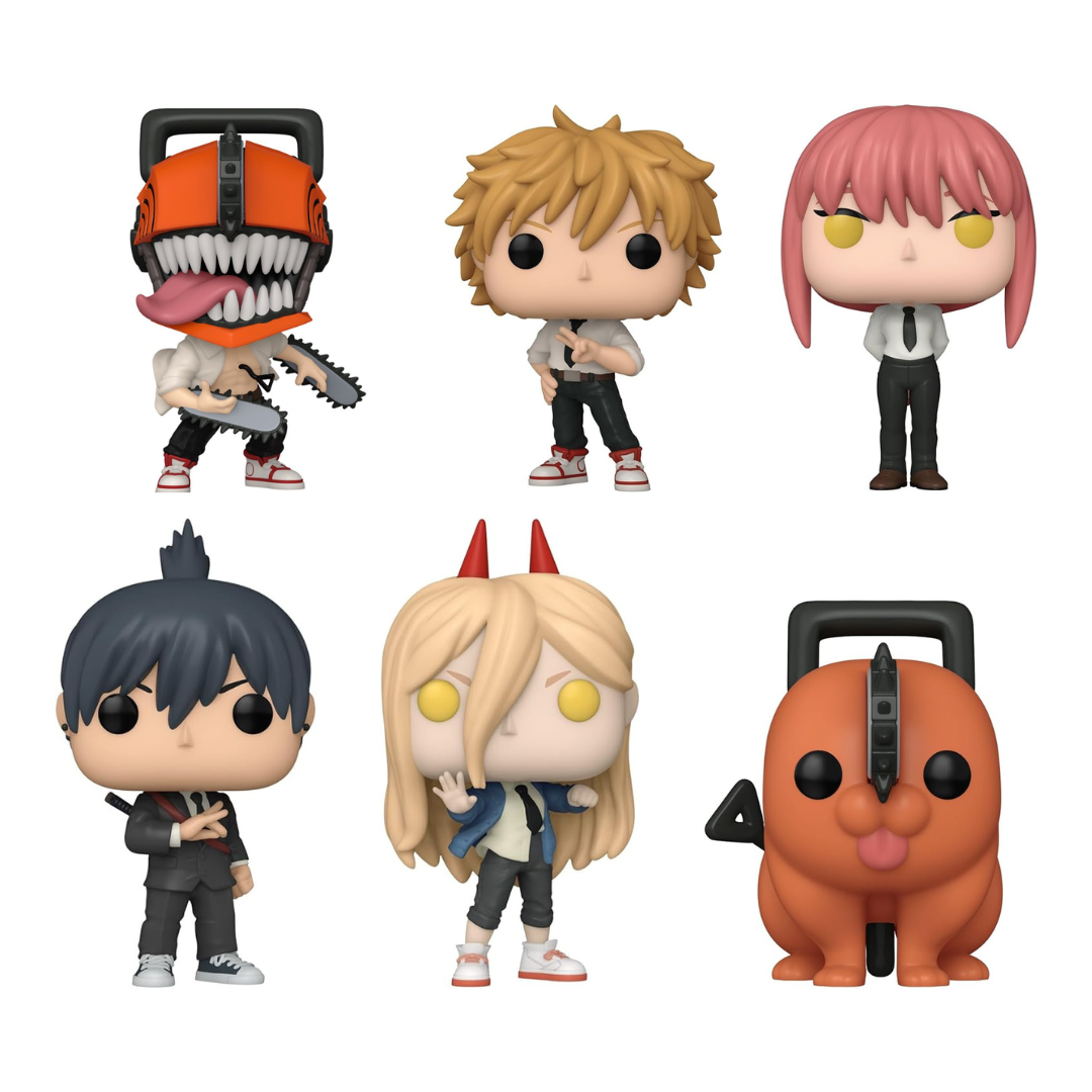 POP! Animation: Chainsaw Man - Wave 1 Bundle (Commons Only) || PRE-ORDER