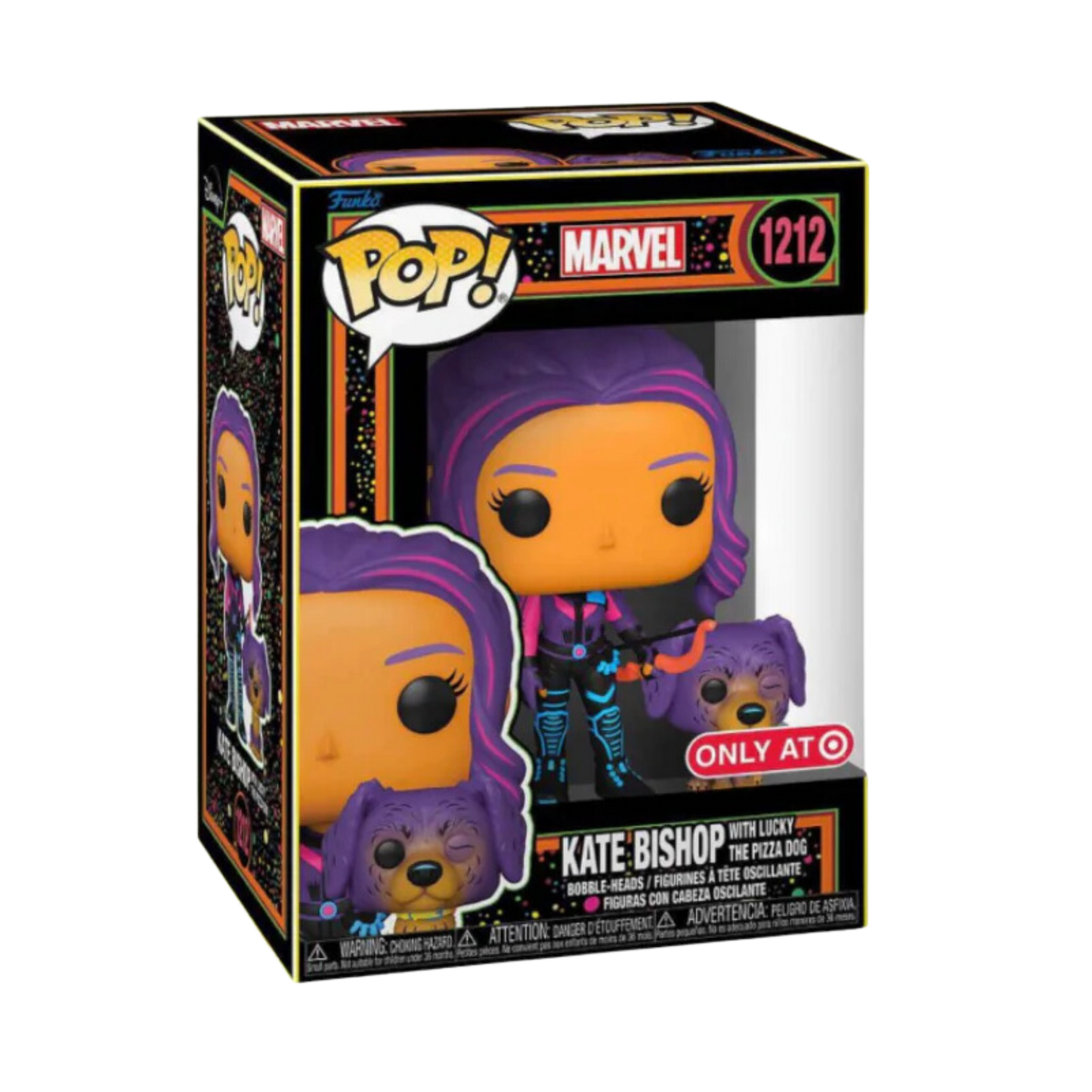 POP!: Marvel - Kate Bishop with Lucky the Pizza Dog #1212 (Target Exclusive)