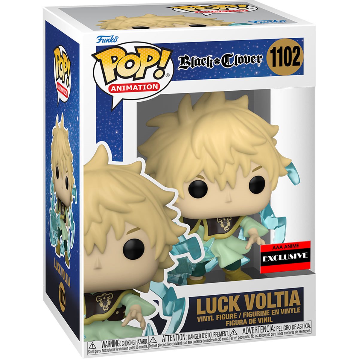 POP! Animation: Black Clover - Luck Voltia #1102 (AAA Anime Exclusive)