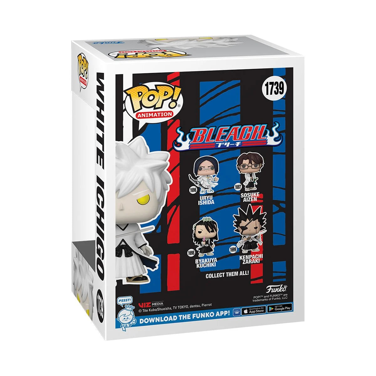 POP! Animation: Bleach - White Ichigo #1739 (AAA Anime Exclusive) || PRE-ORDER