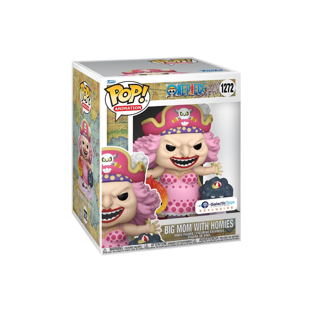 POP! Animation: One Piece - Big Mom with Homies #1272 (Galactic Toys Exclusive)